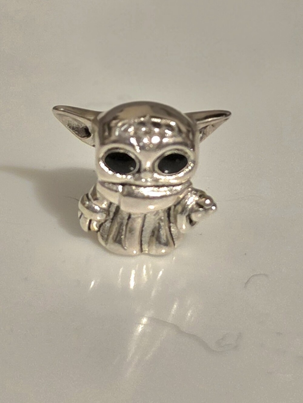 Sterling Silver 925 Baby Yoda / The Child from Star Wars Charm